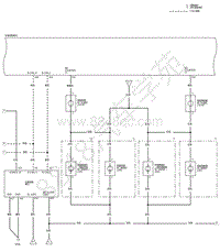 2019-2020年本田冠道TG1-08-车身-车内照明灯电路图-车内照明灯电路图2