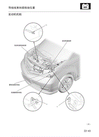 2012年本田艾力绅维修手册-22-车身电器-03-导线线束和搭铁线位置
