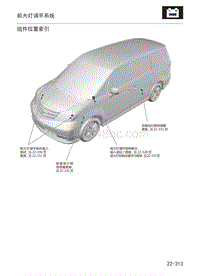 2012年本田艾力绅维修手册-22-车身电器-12-前大灯调平系统