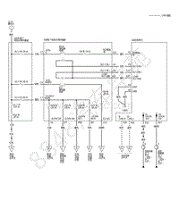 2021年东风本田CR-V线路图-09-车身电气系统-电动车窗电路图