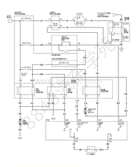 2021年东风本田CR-V线路图-02-发动机冷却系统-冷却风扇控制电路图