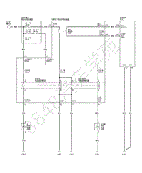 2021年东风本田CR-V线路图-09-车身电气系统-附件电源插座电路图