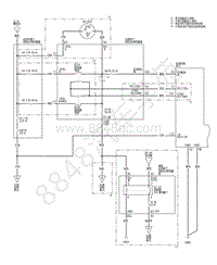 2021年东风本田CR-V线路图-09-车身电气系统-安全指示灯系统电路图
