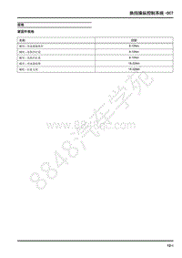 2018年上汽大通G50维修手册-03-变速器-03-2换挡操纵控制系统-DCT