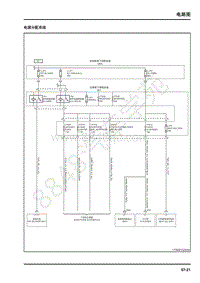 2018年上汽大通T60电路图-02-电源分配系统-11-电源分配系统