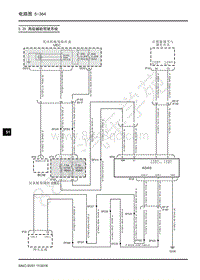 2018年上汽大通G50电路图-16-5 系统图-5.25 高级辅助驾驶系统 