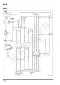2018年上汽大通T60电路图-19-空调系统-78-空调系统