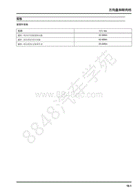 2018年上汽大通G50维修手册-05-转向系统-05-2方向盘和转向柱