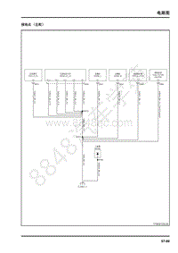 2018年上汽大通T60电路图-21-接地点-89-接地点（左舵）