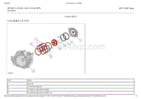 2015-2016年长安福特金牛座-307-01B自动变速器-6速自动变速器-6F55-09-中间离合器组件