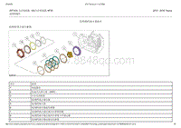 2015-2016年长安福特金牛座-307-01A自动变速器-6速自动变速器-6F35-10-低档倒档离合器组件