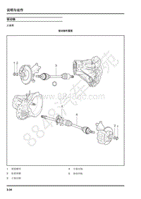 2018年上汽大通V80-01-技术指南-03-说明与运作-驱动轴