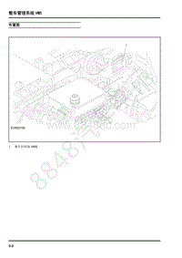 2019年上汽大通EV80维修手册-02-整车管理系统VMS-02.02-布置图