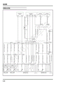 2018年上汽大通V80电路图-欧Ⅵ-05-电路图-29-车辆安全系统