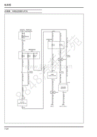 2018年上汽大通V80电路图-18款-10-点烟器 车载逆变器与开关