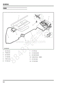 2019年上汽大通EV80维修手册-05-空调系统-05.02-布置图