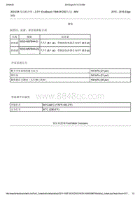 2015年长安福特锐界-303-03A 发动机冷却 - 2.0升 EcoBoost 184kW250马力 - MI4