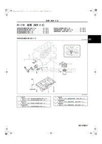 2011年长安马自达星骋-发动机-01-11B 润滑 MZR 2.0 