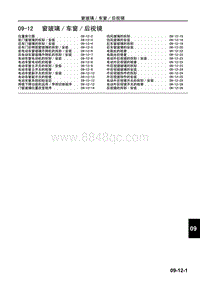 2006长安马自达3-车身 附件-窗玻璃 车窗 后视镜