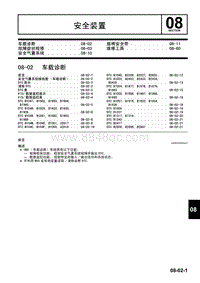 2006长安马自达3-安全装置