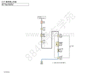 2021年日产轩逸系统电路图-CVT 换档锁止系统