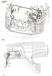 2021年日产轩逸线束图-发动机室线束