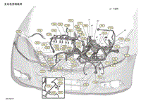 2021年东风日产骐达-线束图-发动机控制线束