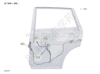 2020年东风日产奇骏-线束图-后门线束（右侧）