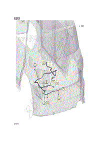 2017年日产途乐Y62电路图-68-底盘线束