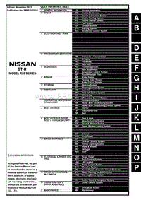 2014年日产GTR维修手册-FWD-目录