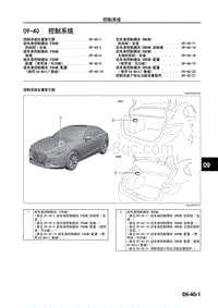 2017年长安马自达昂克赛拉-10-车身 附件-09-40 控制系统