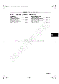 2013-2014年长安马自达CX-5维修手册-05-02-车载诊断-FW6A-EL FW6AX-EL