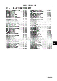 2017年长安马自达昂克赛拉-10-车身 附件-09-14 安全防护装置与锁定装置