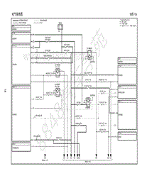 2017年一汽马自达CX-4电路图-00E 电气接线图