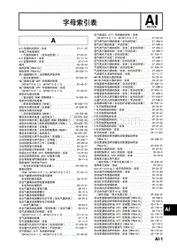 2017年长安马自达昂克赛拉-16-字母索引表