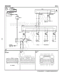 2017年长安马自达昂克赛拉电路图-01- 通风资料-D 数据线连接器