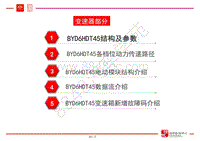 比亚迪唐DM动力总成技术培训-02-变速箱部分-01-BYD6HDT45结构及参数