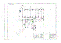 比亚迪K8控制电路图-KB-3820010B／YL-组合仪表原理图-B0-A3-160119受控版