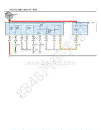 2010年克莱斯勒300 LX）电路图-加热式座椅系统 - 右舵驾驶