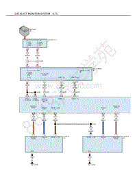 2010年克莱斯勒300 LX）电路图-催化剂监控系统-5.7L