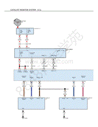 2010年克莱斯勒300 LX）电路图-催化剂监控系统-6.1L