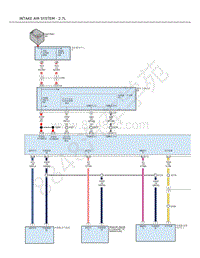 2010年克莱斯勒300 LX）电路图-进气系统-2.7L