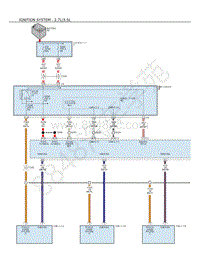 2010年克莱斯勒300 LX）电路图-点火系统-2.7L_3.5L