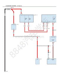 2010年克莱斯勒300 LX）电路图-充电系统--5.7L_6.1L