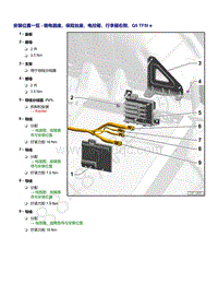 奥迪Q5L（87I 87U）-安装位置一览 - 继电器座 保险丝座 电控箱 行李厢右侧 Q5 TFSI e