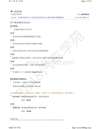 A8D5-传动系 变速箱故障指示灯亮起 故障存储器记录 P0C2A00 P0B0C00 2065655-2 