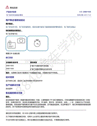 奥迪C8-车门拉手无法到达零位 2060118-6 