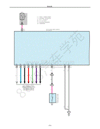 2021年第四代丰田汉兰系统电路-车辆内饰-组合仪表