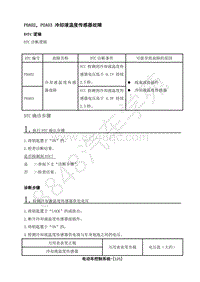 2018年江淮iEV6ES运动版故障诊断-P0A02 P0A03冷却液温度传感器故障