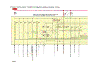 2019年东风日产新奇骏电路原理图-M 电气和电源控制-PCS 电源控制系统-IPDM ER（智能配电模块机舱）